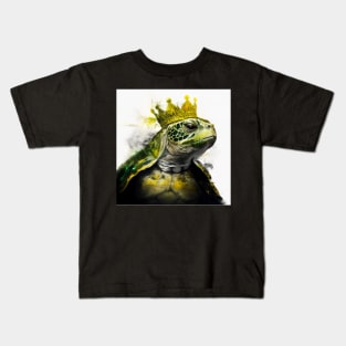 The Turtle King Kids T-Shirt